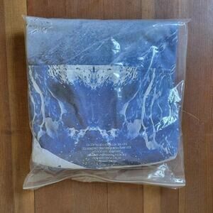 PALACE SKATEBOARDS Ride On Time Wave Print Hooded Sweatshirt Blue XL Y2k Skater